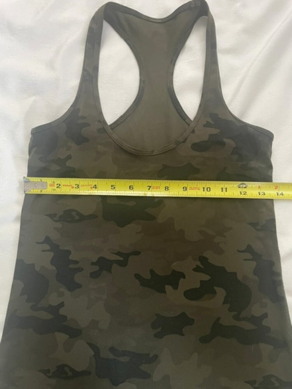 Lululemon Women's Cool Racerback Tank Top, Camo, Size S - Picture 4 of 5